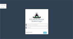 Desktop Screenshot of portal.fceobudu.edu.ng