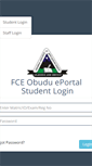 Mobile Screenshot of portal.fceobudu.edu.ng